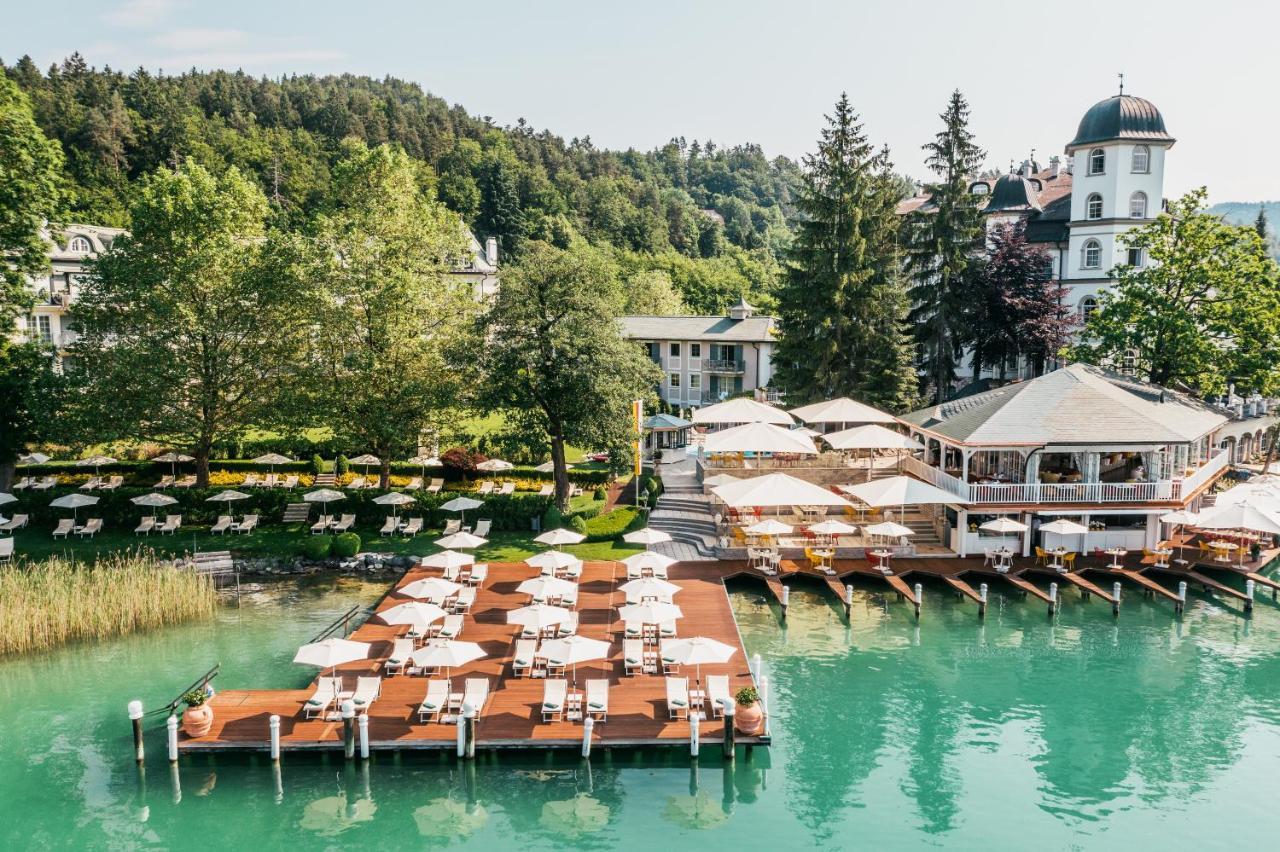 Hotel Schloss Seefels Portschach am Woerthersee Luaran gambar